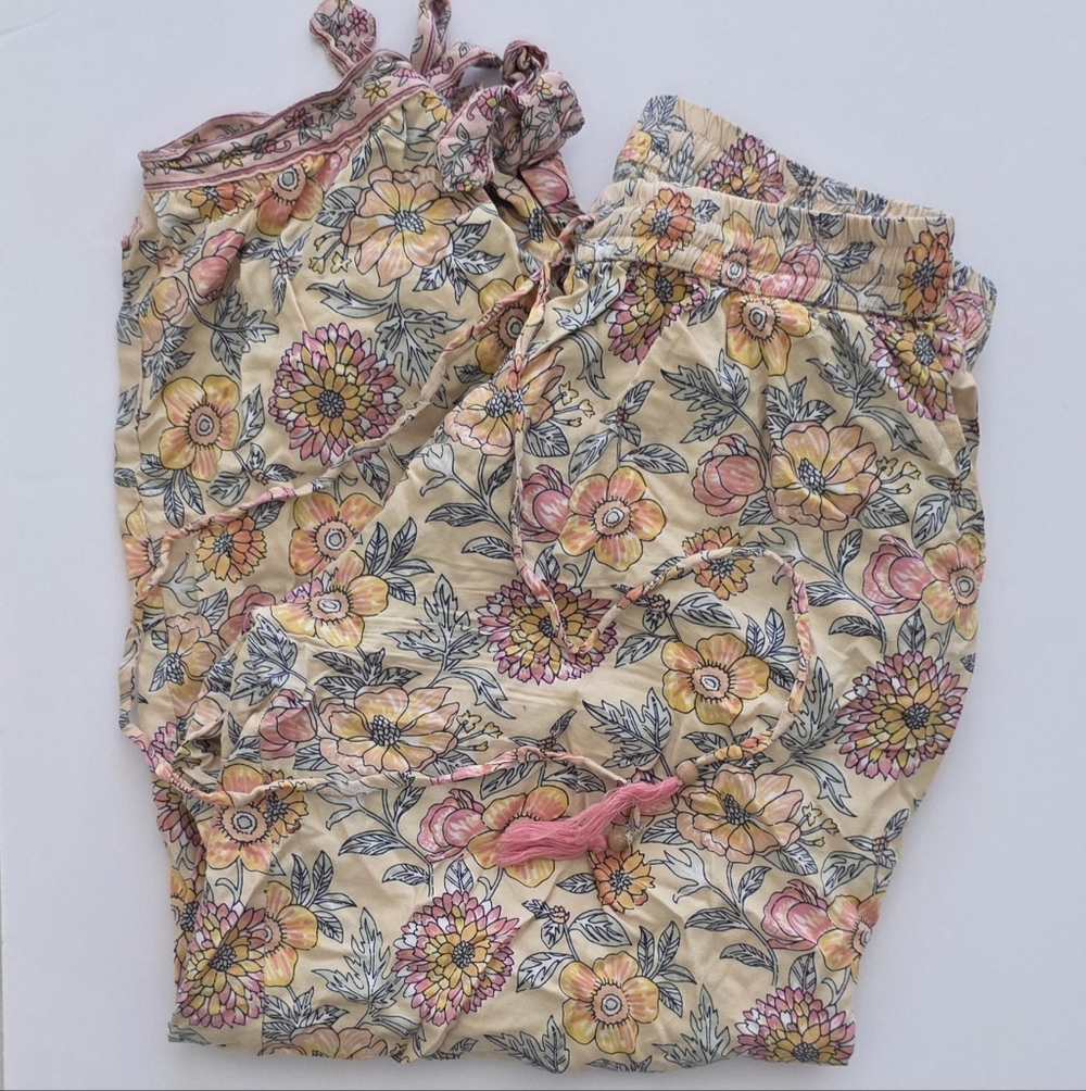 Cost Plus World Market Floral Print Pants